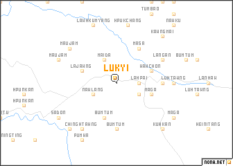 map of Lukyi