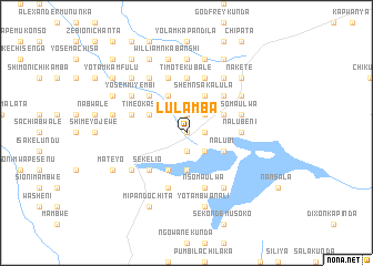 map of Lulamba