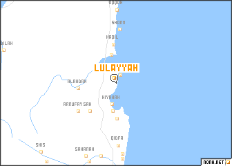 map of Lūlayyah