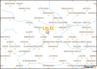 map of Luleč
