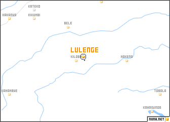 map of Lulenge