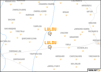map of Lulou