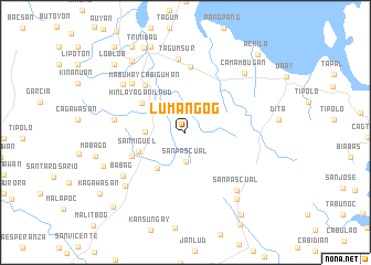 map of Lumangog