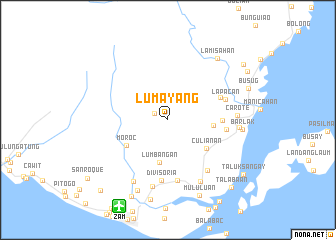 map of Lumayang