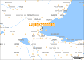 map of Lumbak-Para-aba