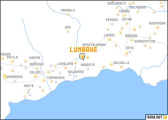 map of Lumbawe