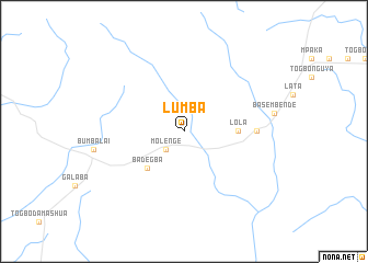 map of Lumba