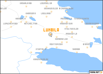 map of Lumbila