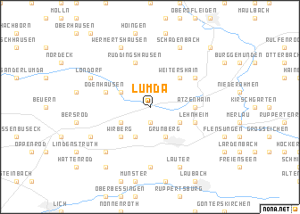 map of Lumda