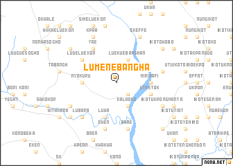 map of Lumene Bangha