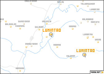 map of Lumintao