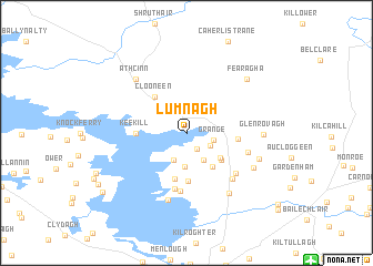 map of Lumnagh