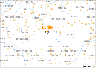 map of Lūnak