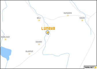 map of Lunāwa