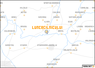 map of Lunca Cîlnicului
