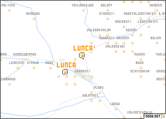 map of Lunca