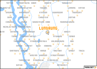 map of Lundaung