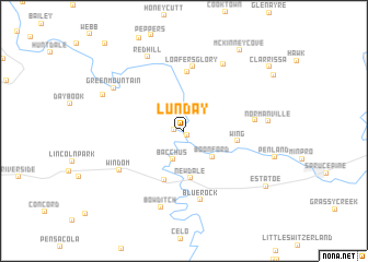 map of Lunday