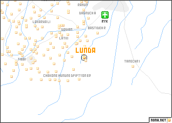 map of Lunda