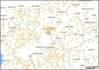 map of Lunda