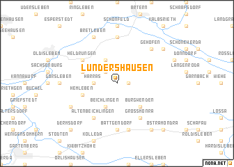 map of Lundershausen