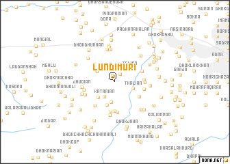 map of Lundi Muri