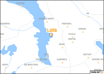 map of Lund