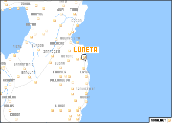 map of Luneta