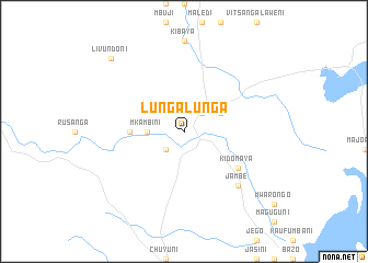 map of Lunga-Lunga