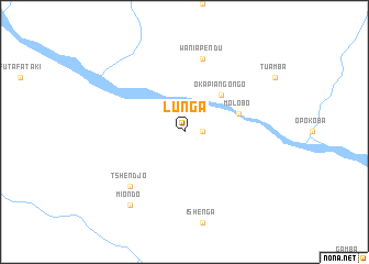 map of Lunga