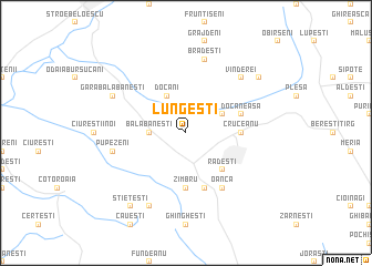 map of Lungeşti