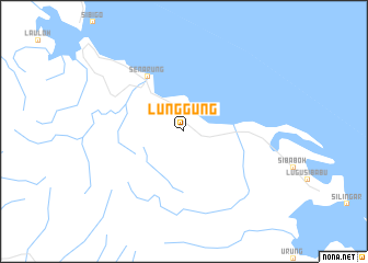 map of Lunggung