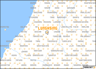 map of Lung-hsing
