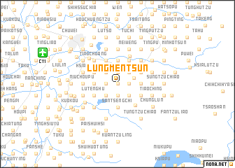 map of Lung-men-ts\