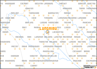 map of Lũng Miầu
