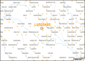 map of Lũng Nhân