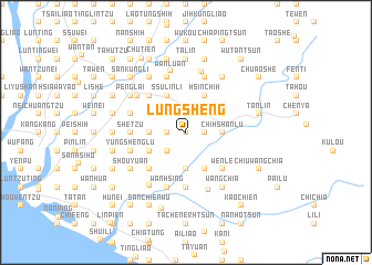 map of Lung-sheng