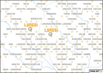 map of Lũng Si