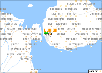 map of LʼUnion