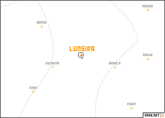 map of Lunsira