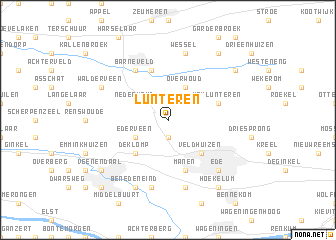 map of Lunteren