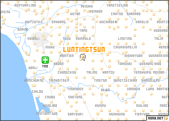 map of Lun-ting-ts\