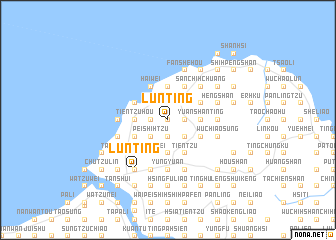 map of Lun-ting