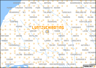 map of Lun-tzu-chiao-ting