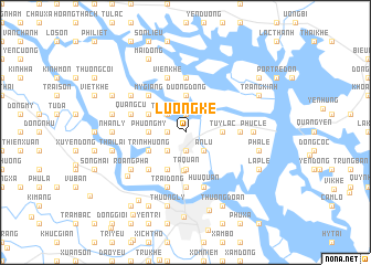 map of Lương Kê