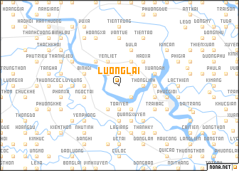 map of Lương Lại