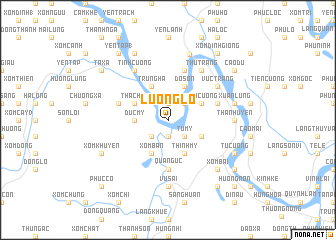 map of Lương Lỗ