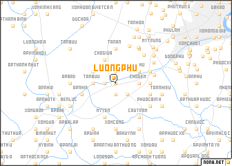 map of Lương Phú