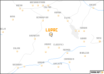 map of Lupac