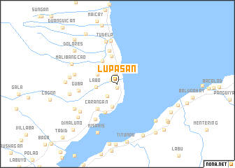 map of Lupasan